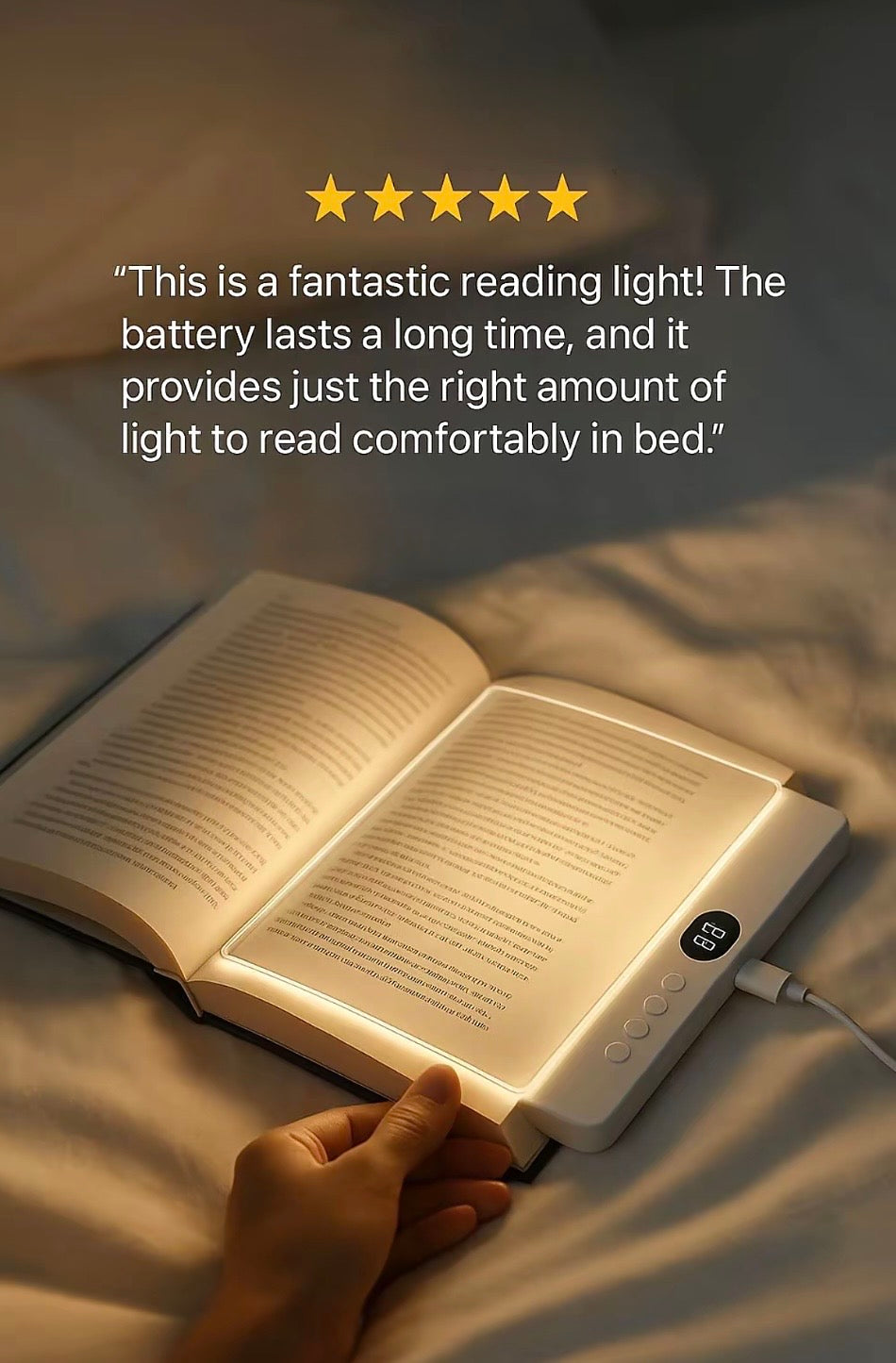 NoorNest™ LED Night Reading Light